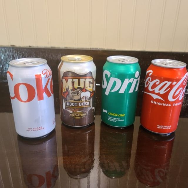 Canned Soda.