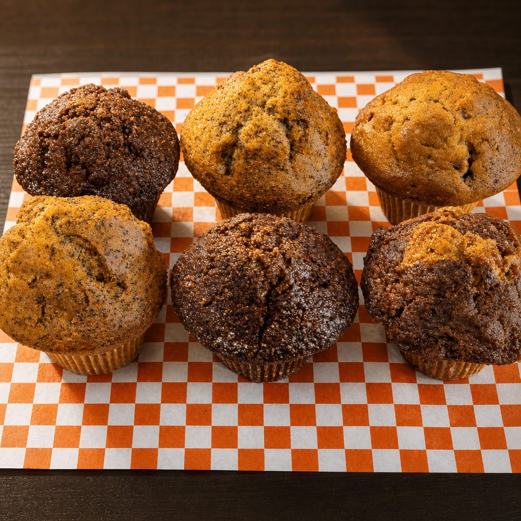 6-Pack Assorted Muffin Pack.