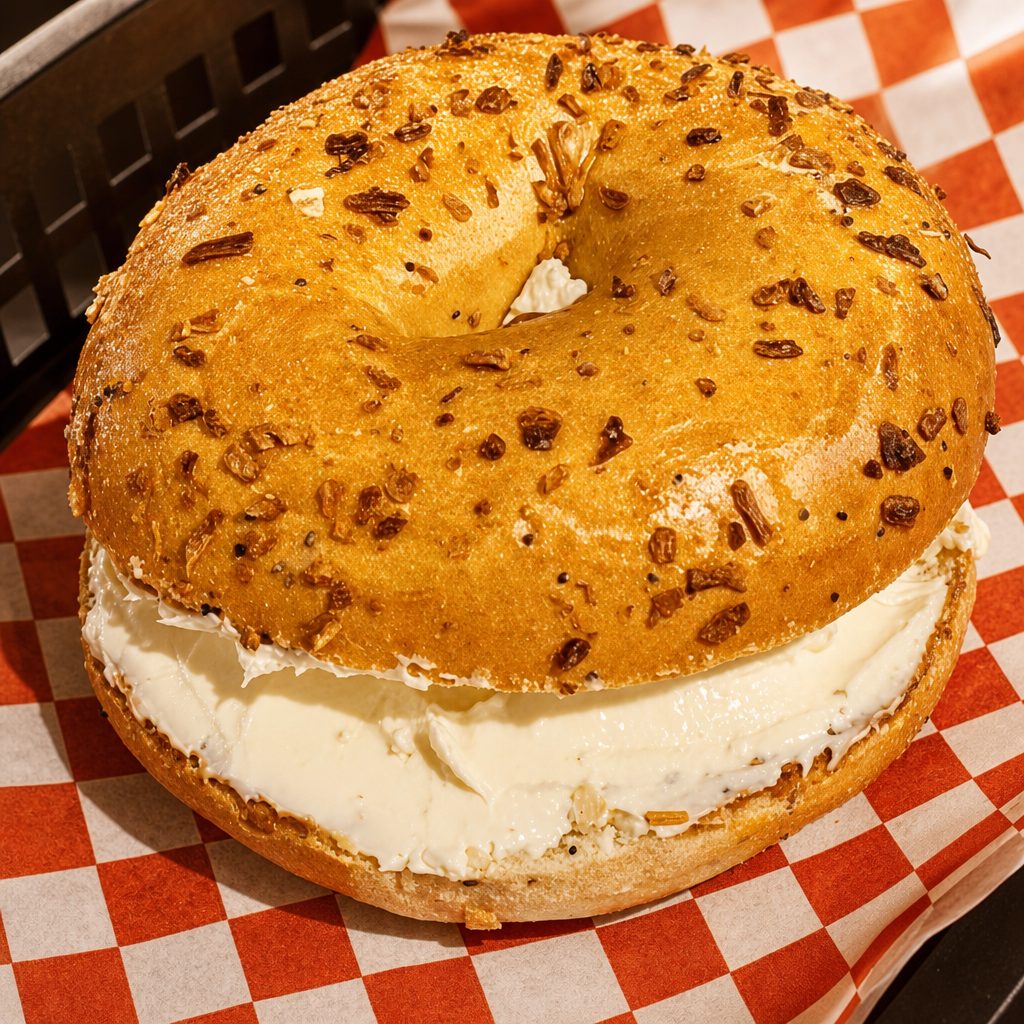 Bagel w/ Plain Cream Cheese.